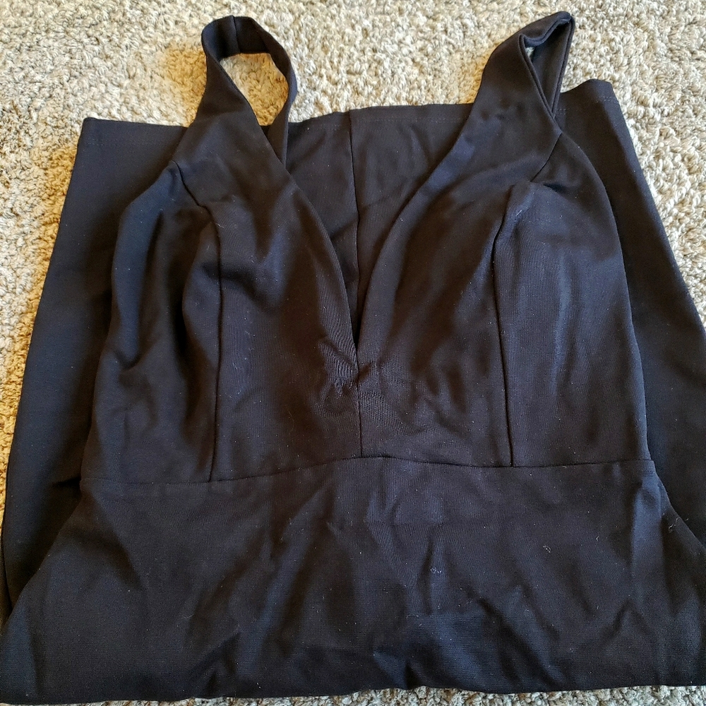 Lulu's Black Mini Dress